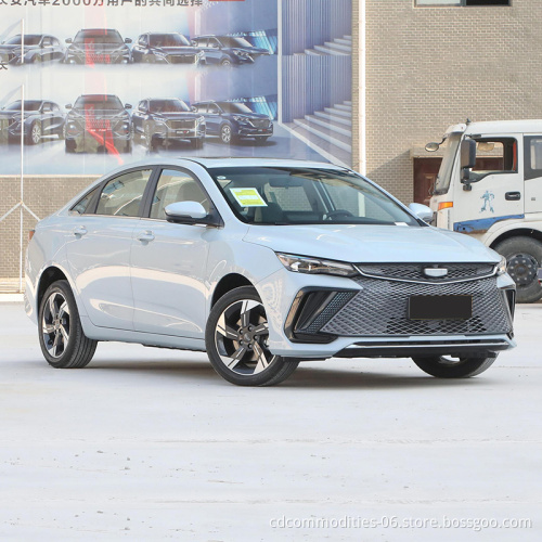 2022 Brand New Gasoline Electricity 4 Doors 5 Seats Three Box Car Hybrid 1.5L Geely DihaoL HiP For Sale